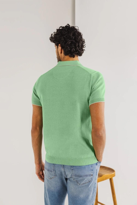 State of Art poloshirt knitted ss